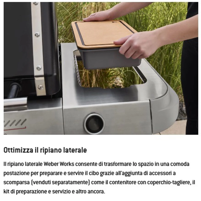 Vendita online Barbecue a gas Weber Genesis EP-335W